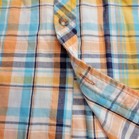 Rugged Bear plaid button-down shirt 4T - Picture 2 of 5